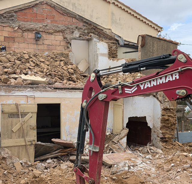 Démolition de maison